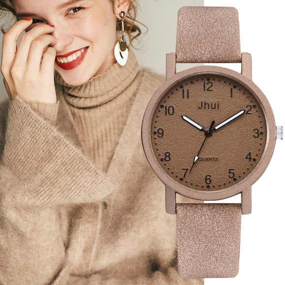 Top Brand Women's Watches Fashion Leather Wrist Watch Women Watches